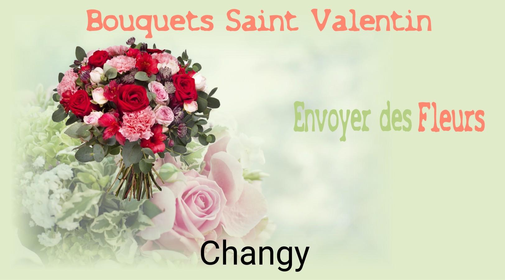Roses de Saint-Valentin livrées à Changy